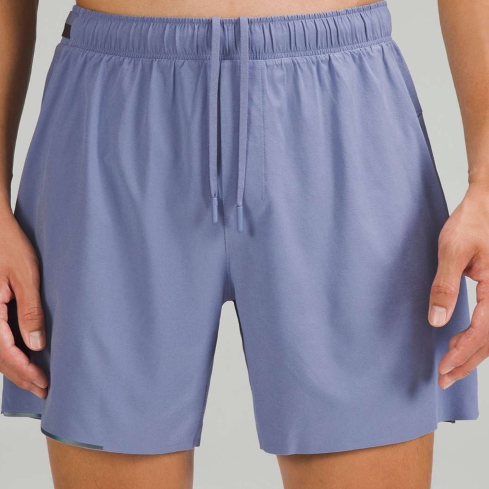 LULULEMON purple Surge Lined Short 6"